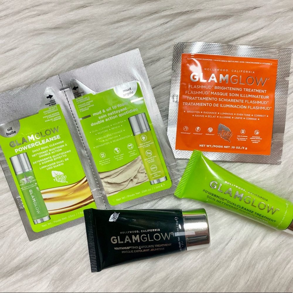 GLAMGLOW ✨ 4 Piece Skincare Sample Bundle